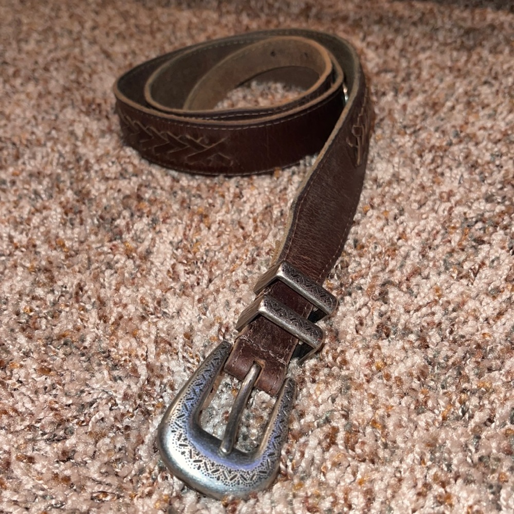 Lucky Brand Made in India Belt with Metal Large